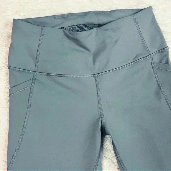 Victoria Sport Knockout Gray Thick Band Athletic Supportive Ankle Legging Size S - Picture 3 of 13